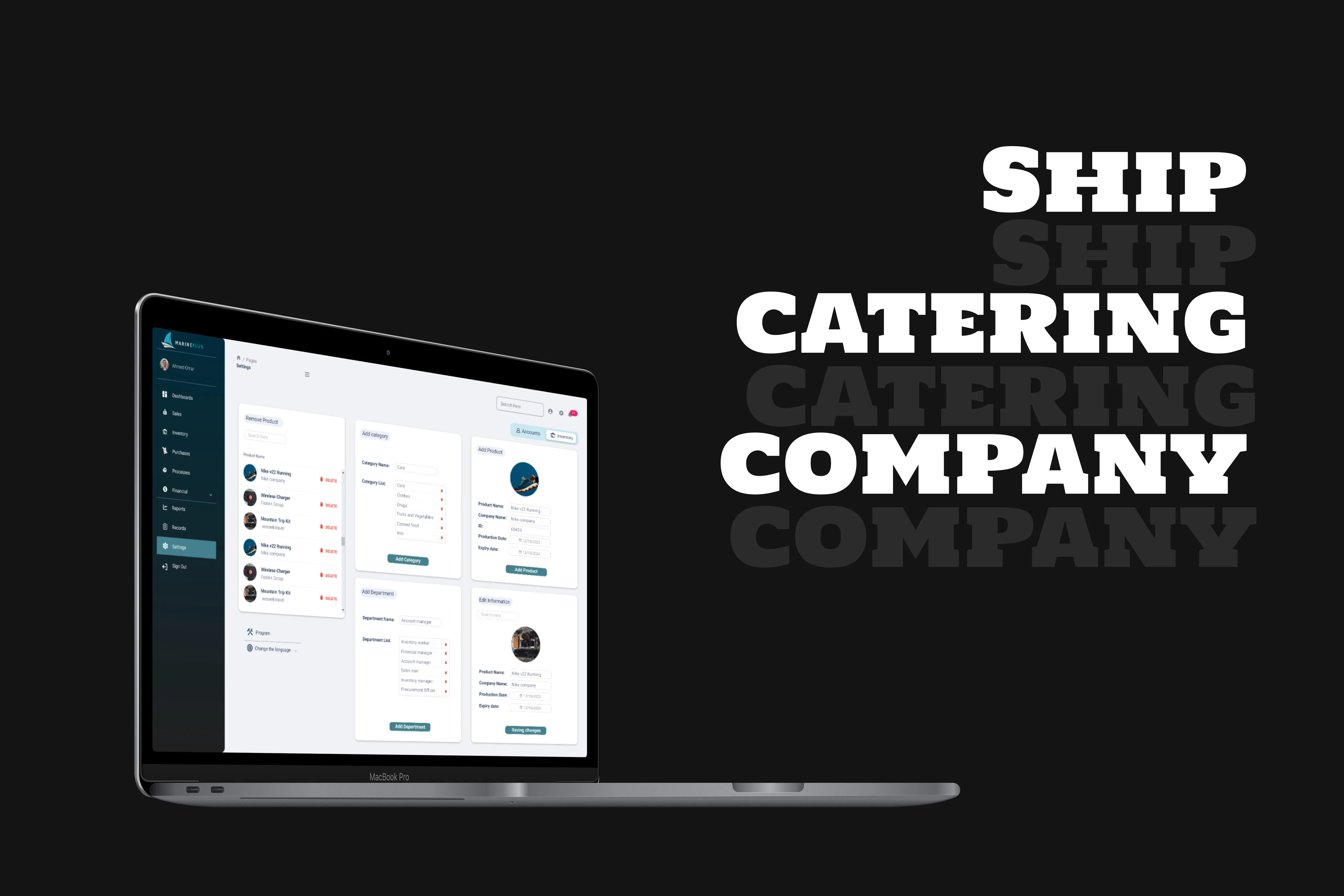 MarinePro ERP System